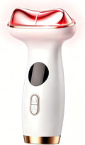 Upgraded 7-in-1 Microcurrent Face & Neck Beauty Device - Red Light Therapy, Hot & Cold Facial Tool, Face Sculpting, De-Puffing, Lifting & Firming Skincare Machine