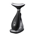 VRAIKO Lily Neck Face Massager, Face Sculpting Tool, Skin Rejuvenation Device with Thermal, Triple Action LED and Vibration, for Anti-Aging, Lifting and Tightening Sagging Skin (Frosted Black)