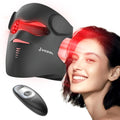 Red Light Therapy Mask for Face – 9 Modes LED Light Therapy with 280 Beads, 630nm Red & 850nm Near Infrared, Wireless Rechargeable Facial Mask for Skin Care at Home