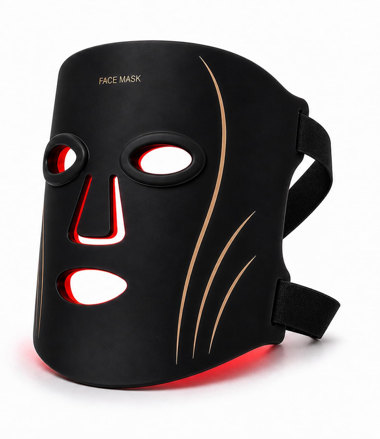 2026 Upgrade Red Light Therapy Mask for Face, LED Face Mask with 850nm NIR and 7 Colors, Red Light Mask with 296 LED Beads for Anti-Aging, Soft Silicone Design