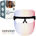 LifePro – Red Light Therapy for Face – LED Face Mask Light Therapy with Red and Blue Modes – Vizacure Rechargeable, Portable Skincare Mask for At-Home Use